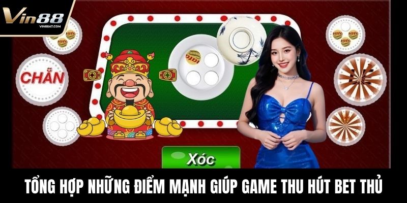 Xóc Đĩa Thần Tài - Game Đổi Thưởng Hấp Dẫn Nhất Thị Trường 2 Tổng hợp những điểm mạnh giúp game thu hút bet thủ
